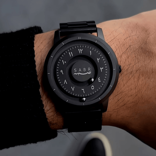 🔥Black Friday 50% OFF🔥 – SABR Arabic Numeral Magnetic Ball Watch | No-Hands Design, Futuristic Men’s Quartz