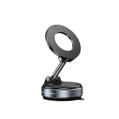 Double-sided magnetic vacuum cell phone holder
